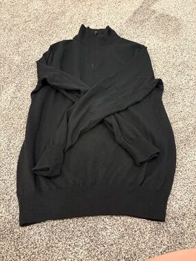 J. Crew Black Turtleneck Sweater